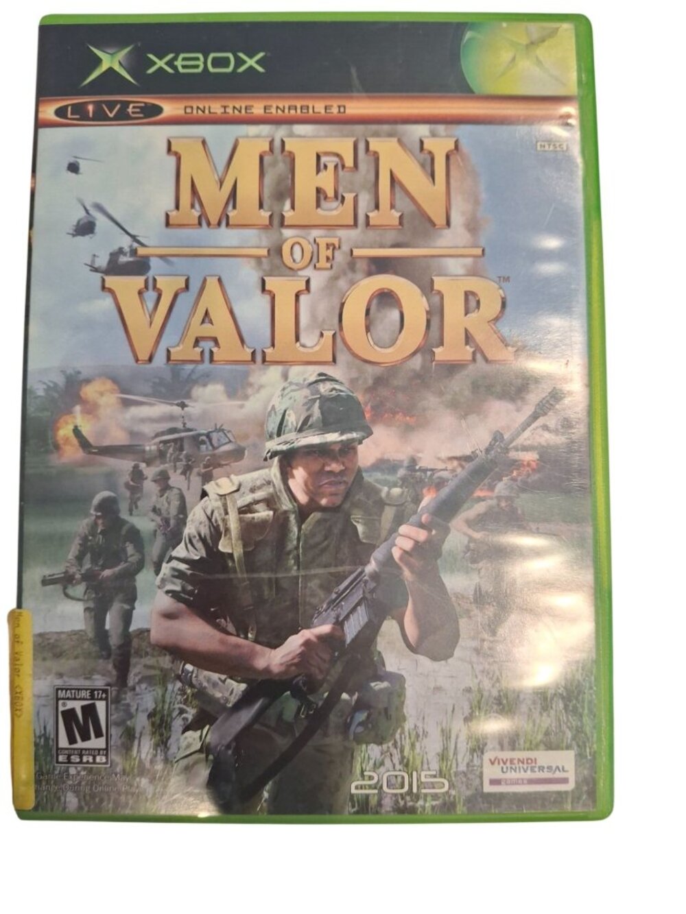 Men of Valor Original Xbox 2004 Vietnam War FPS Shooter CIB Game